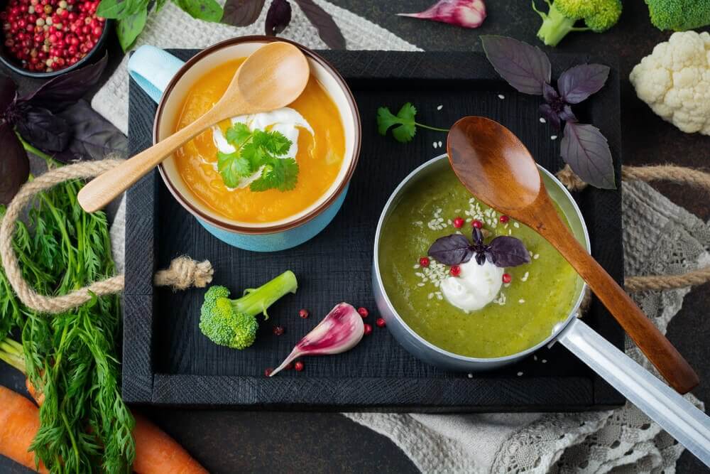 Dieta desintoxicante com sopas