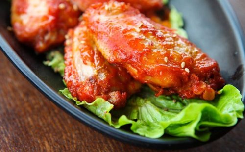 Asinhas ao molho BBQ