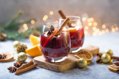 A canela e as bebidas alcoólicas