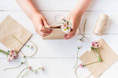 Faça sacolas de presente para ocasiões especiais