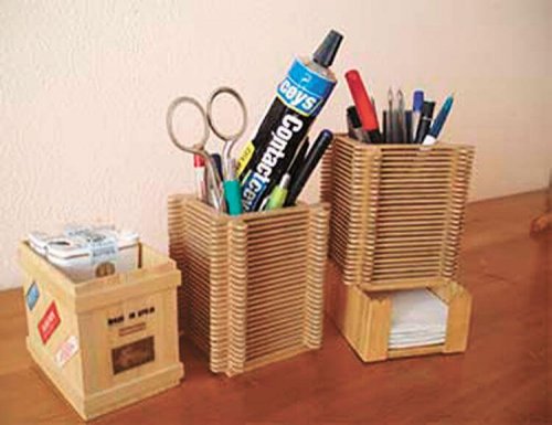 Artesanato para manter o escritório em ordem