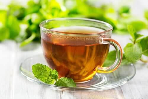 O chá verde, além de conter muitos antioxidantes, é diurético