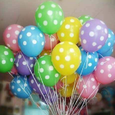 Balões coloridos para decorar