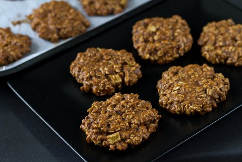 Biscoitos caseiros com aveia