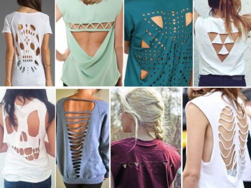 Diferentes formas de usar suas roupas velhas