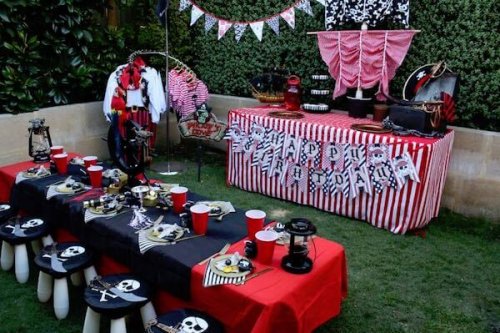 Decoração original para um aniversário infantil