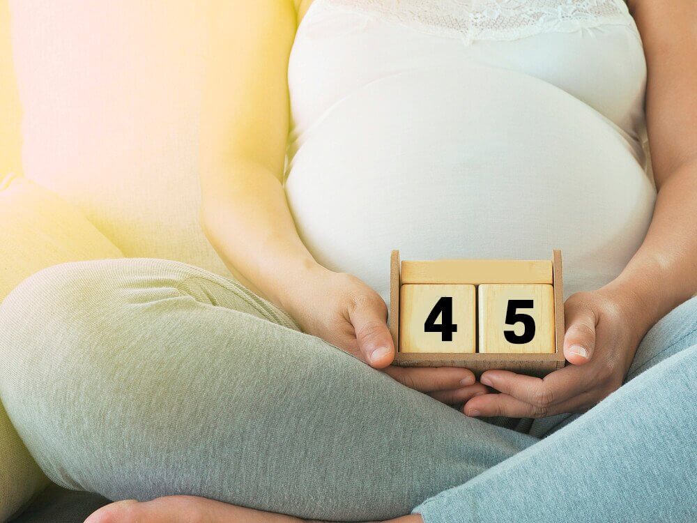 Ficar grávida aos 45: é possível fazê-lo de forma natural? Ficar grávida aos 45: é possível fazê-lo de forma natural?