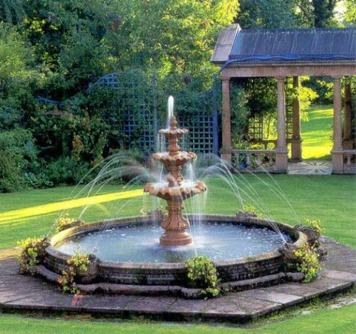 Fontes de água para jardins