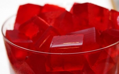 Receita de gelatina com vinho