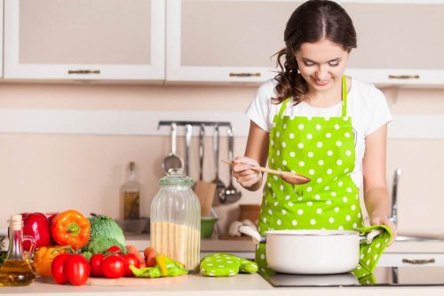 Cozinhar refeições saudáveis