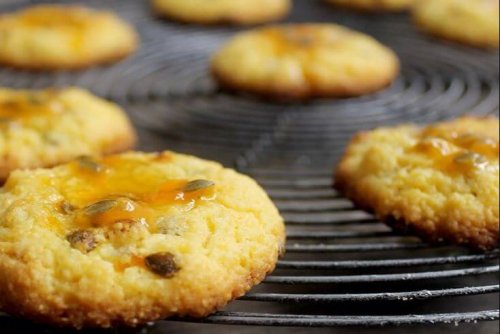 Cookies de maracujá