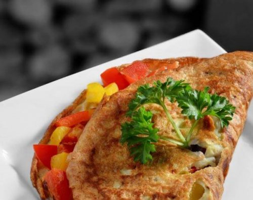 Omelete de verduras