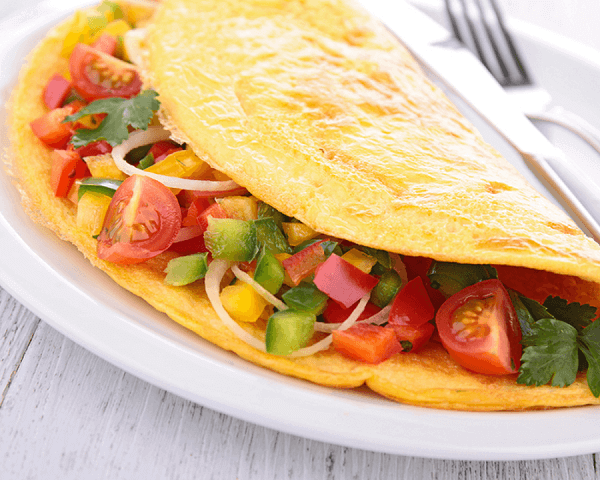 Receita para preparar uma deliciosa omelete de verduras Receita para preparar uma deliciosa omelete de verduras