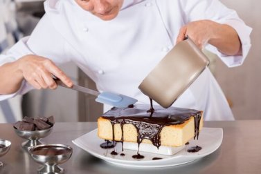 Vulcão de chocolate, uma deliciosa sobremesa