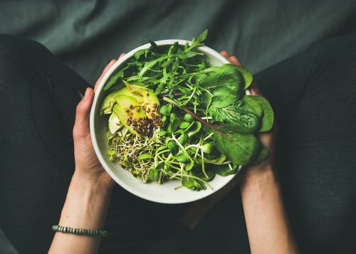 Salada para dietas coreanas
