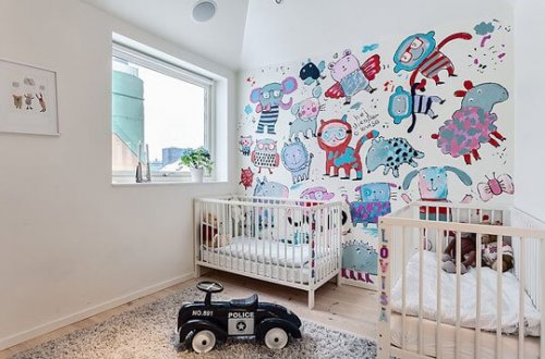 Ideia para decorar o quarto do seu bebê
