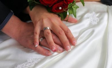 Decoração das unhas para o casamento