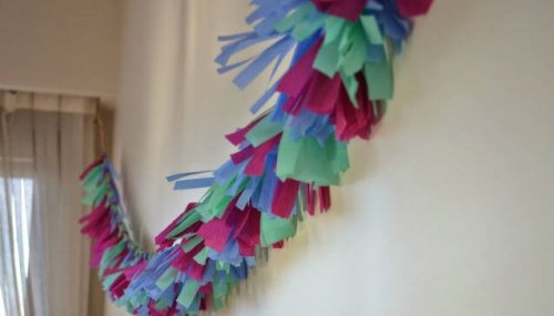 Guirlandas de papel