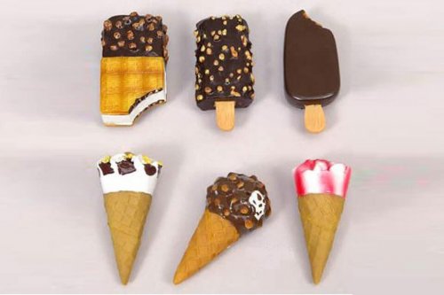 Ímãs de geladeira de doces