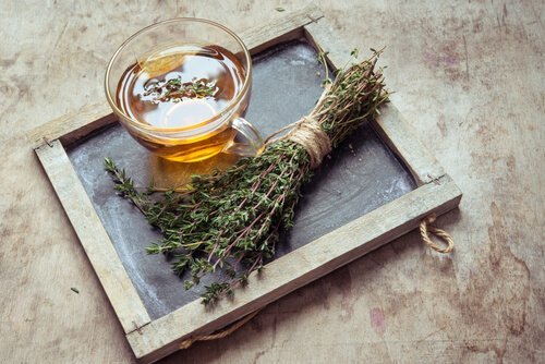 Infusão de tomilho