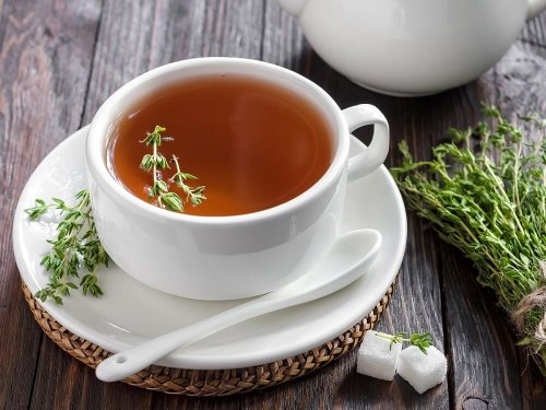Infusão de tomilho para a nossa saúde
