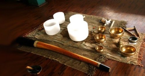 Instrumentos para sonoterapia
