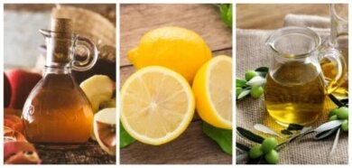 Limão, azeite de oliva e vinagre de maçã: um remédio ideal para os cálculos renais