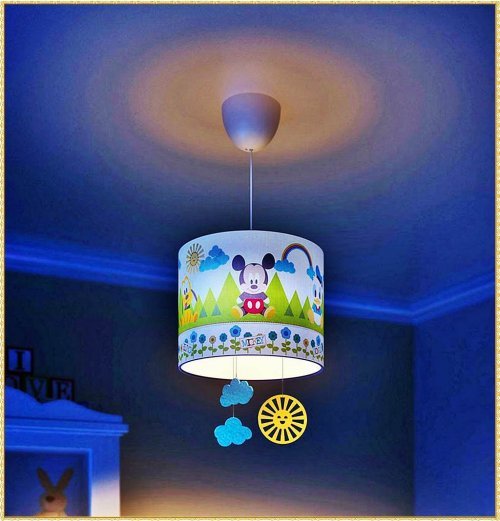 Lâmpada para quarto infantil