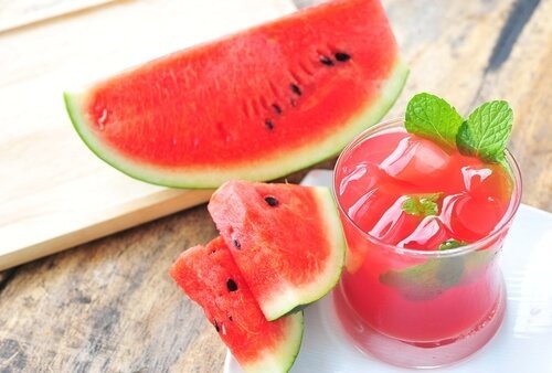Suco de melancia