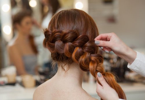 Penteado com trança