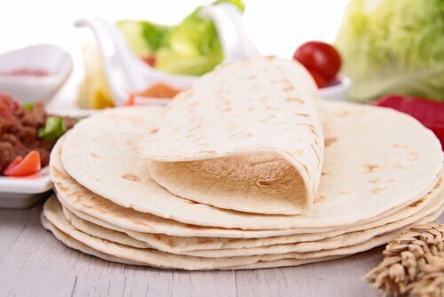 Tortilhas de farinha