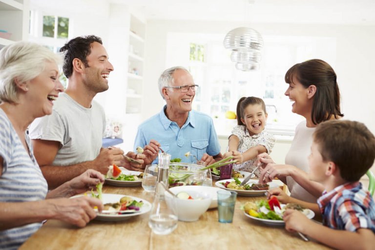 A importância de uma refeição em família