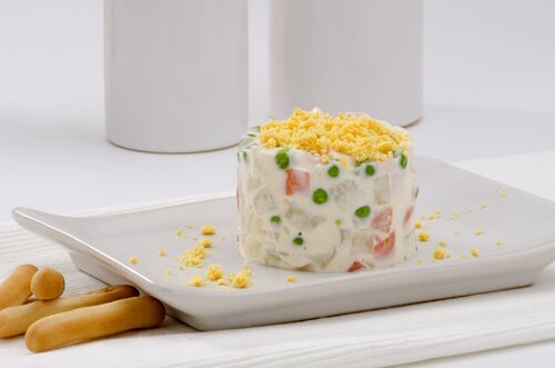 Receita de salada russa