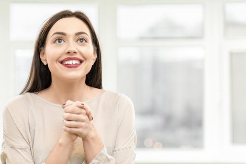 Mulher ansiosa pelo primeiro encontro