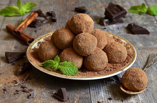 Trufas de chocolate