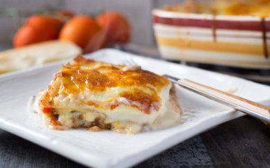 Uma deliciosa receita de lasanha de frango