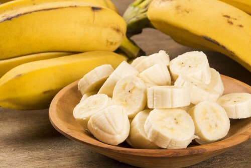 Banana madura para fazer bolinhos