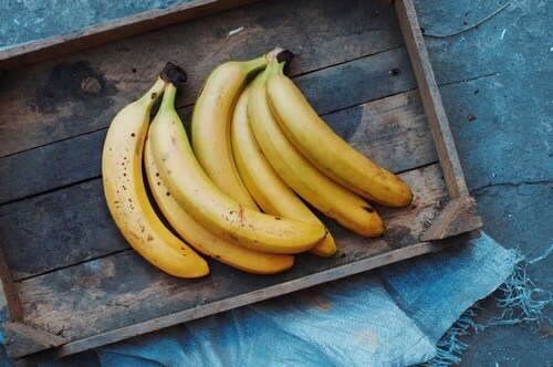 Bananas contêm vitamina B