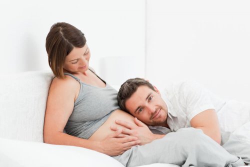 Casal esperando um bebê