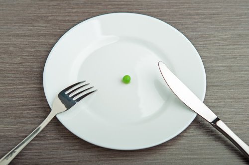 Na dieta rápida se come pouca quantidade de alimentos