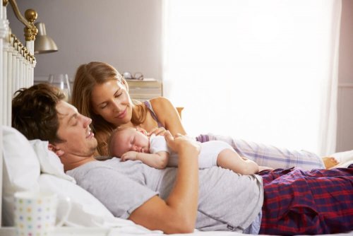 Um filho pode mudar as horas de sono do casal