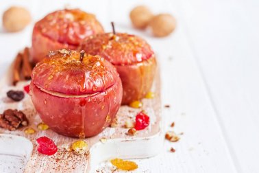 Maçãs assadas, uma maneira deliciosa e diferente de prepará-las