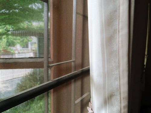 Telas contra mosquitos na casa