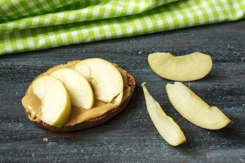 Pasta de amendoim e banana