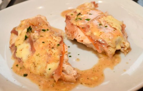 Receita de peito de frango ao queijo roquefort