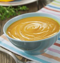 Receita deliciosa de papinha de couve-flor, batata e abóbora