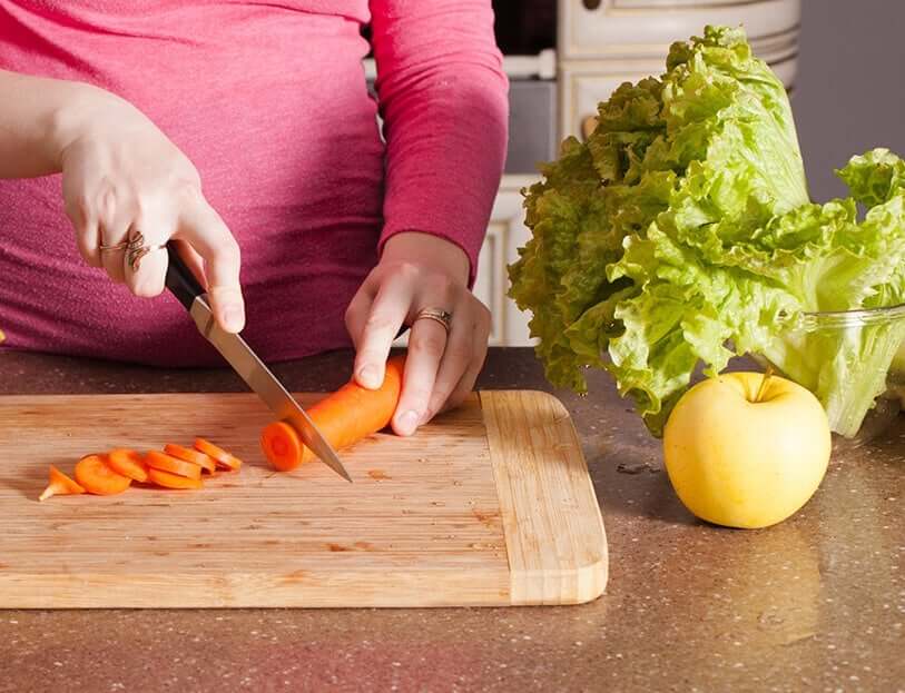 benefícios de consumir cenoura na gravidez