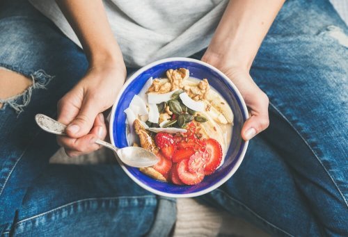 Café da manhã com cereais para perder peso