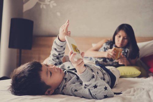 O celular cria crianças preguiçosas