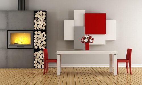 É lindo decorar a mesa da sala com cores
